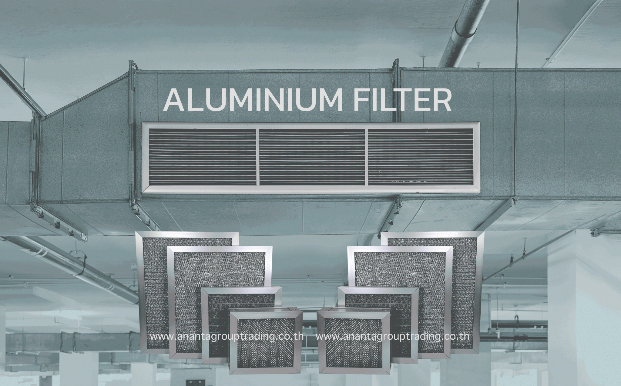 Aluminium Filter ฟิลเตอร์อลูมิเนี่ยม