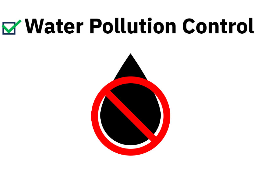 Filter make water pollution control.
