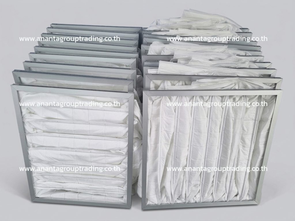 Pocket Filter (F9) (ชุดกรองอากาศขั้นกลาง ชนิดถุงกรอง 8P ทำตามแบบ)